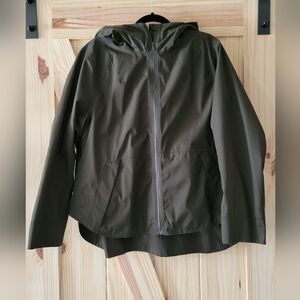 Lulu Lemon Green Rain Jacket